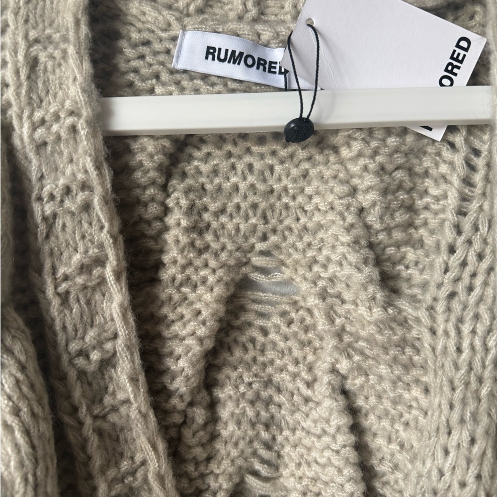 Rumored NWT Mimi Knit Cardigan - Picture 7 of 8
